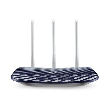 TP-Link Archer C20 AC750 V4.0 trådløs router Hurtigt ethernet Dual-band (2,4 GHz / 5 GHz) Marineblå