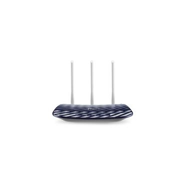 TP-Link Archer C20 AC750 V4.0 trådløs router Hurtigt ethernet Dual-band (2,4 GHz / 5 GHz) Marineblå