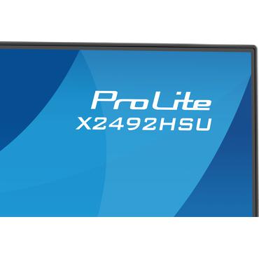 iiyama ProLite X2492HSU-B1 computersk&aelig;rm 61 cm (24") 1920 x 1080 pixel Fuld HD LED Sort