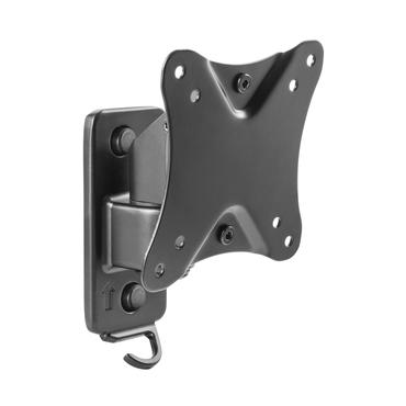 DELTACO monteringssats - Smal - f&ouml;r LCD-display - luta, sv&auml;nga, niv&aring;, VESA - svart