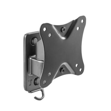 DELTACO monteringssats - Smal - f&ouml;r LCD-display - luta, sv&auml;nga, niv&aring;, VESA - svart