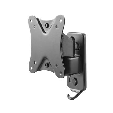 DELTACO monteringssats - Smal - f&ouml;r LCD-display - luta, sv&auml;nga, niv&aring;, VESA - svart