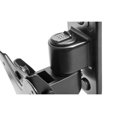 DELTACO monteringssats - Smal - f&ouml;r LCD-display - luta, sv&auml;nga, niv&aring;, VESA - svart