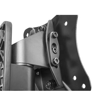 DELTACO monteringssats - Smal - f&ouml;r LCD-display - luta, sv&auml;nga, niv&aring;, VESA - svart