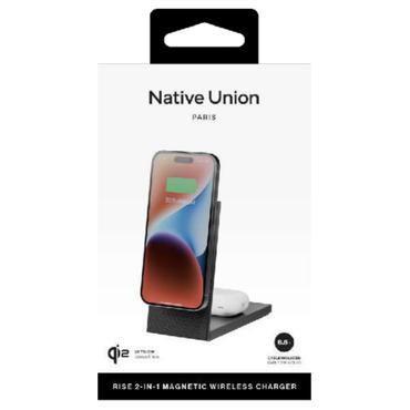 Native Union Rise 2-In-1 Qi2 Wireless Charger Sort