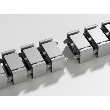 Equip Deluxe-Kabelf&Atilde;&frac14;hrung 130cm f&Atilde;&frac14;r Untertischmontage grau