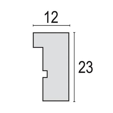 ZEP Malmo natural    20x20/30x30 Holz mit Passepartout     V4530N