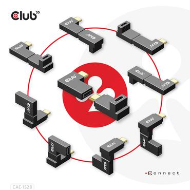 Club 3D - USB-C-adaptersats