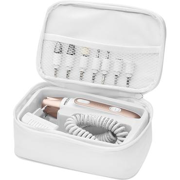 ProfiCook PC-MPS 3004 manicure gennemf&oslash;relse S&aelig;t Lyser&oslash;d, Hvid