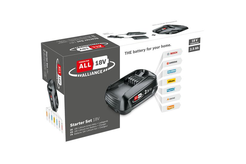 Bosch Starter Set 18V batteriladdare - med batteri - Li-Ion