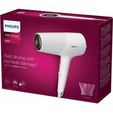 Philips 5000 Series BHD500 - h&aring;rtork - vit/metallisk