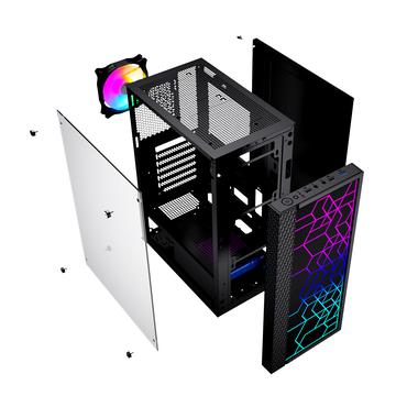 Gembird Fornax 2500 - mid tower - ATX