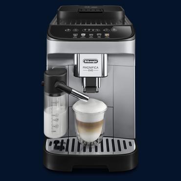 De'Longhi Magnifica Evo ECAM290.61.SB - automatisk kaffekokare med mj&ouml;lkskummare - 15 bar - silver/svart