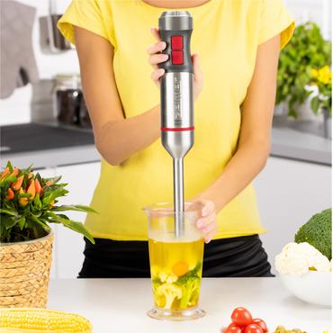 Zelmer ZHB4650 VARIO 0,7 L Nedsænkning blender 1400 W Metallic, Rød