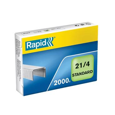 Rapid Standard - klamrar - 21/4 - 4 mm - paket med 2000