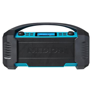 Medion MD 43320 DAB+ Baustellen-Radio blau / schwarz