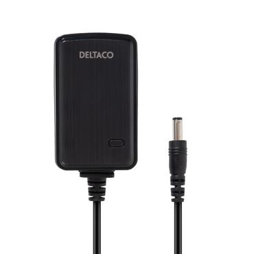 DELTACO - str&ouml;madapter - 12V DC, 2A - 24 Watt