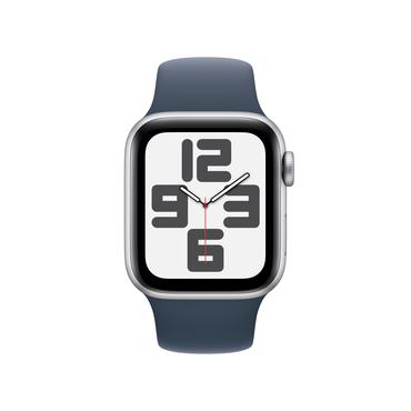 Apple Watch SE OLED 40 mm Digital 324 x 394 pixel Berøringsskærm Sølv Wi-Fi GPS (satellit)