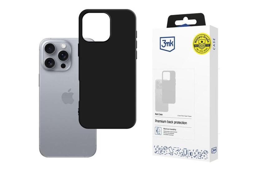 *Matt Case iPhone 16 Pro Max 6,9 black