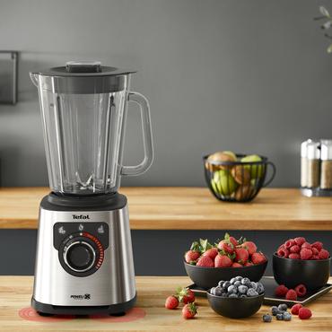 Tefal Perfectmix+ BL871D 1,5 L Bordplade blender 1200 W Rustfrit stål, Grå