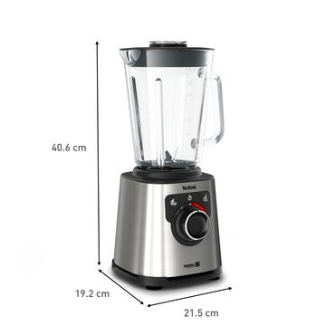 Tefal Perfectmix+ BL871D 1,5 L Bordplade blender 1200 W Rustfrit stål, Grå