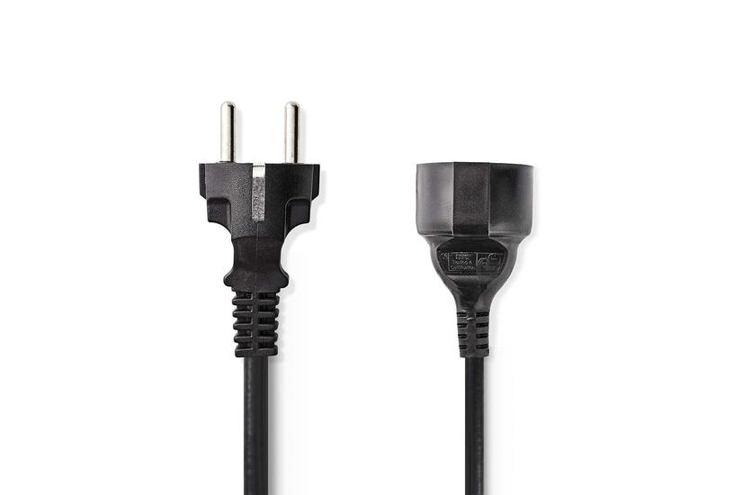 Nedis - förlängerkabel till ström - CEE 7/7 till CEE 7/7 - 5 m