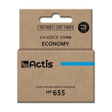 Actis KH-655CR blæk (erstatning HP 655 CZ110AE; Standard; 12 ml; blå)