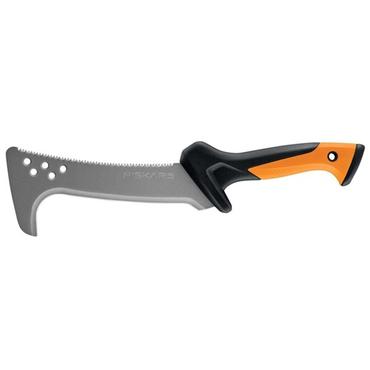 Fiskars 1051233 h&aring;ndsav Nedstryger 23 cm Sort, Orange, S&oslash;lv