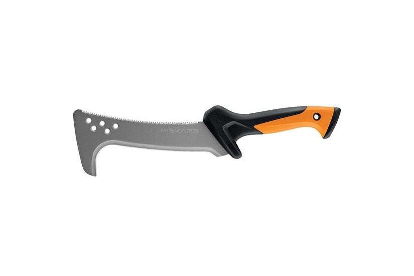 Fiskars 1051233 h&aring;ndsav Nedstryger 23 cm Sort, Orange, S&oslash;lv