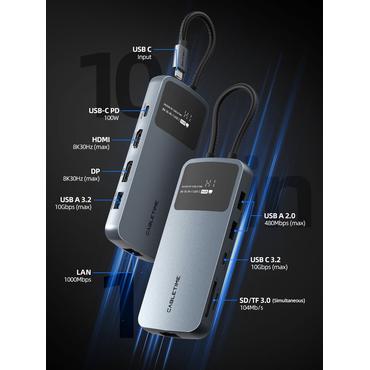 Cabletime USB-C multiport