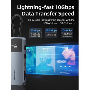 Cabletime USB-C multiport