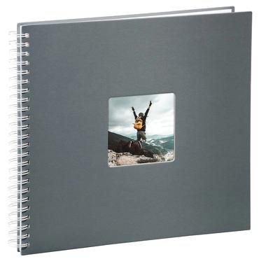 Hama Fine Art fotoalbum og arkbeskyttelse Gr&aring; 300 ark 10 x 15 cm Spiral indbinding