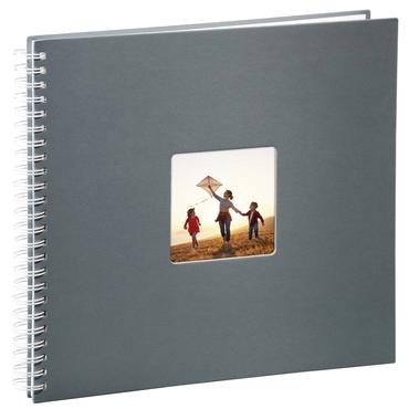 Hama Fine Art fotoalbum og arkbeskyttelse Gr&aring; 300 ark 10 x 15 cm Spiral indbinding