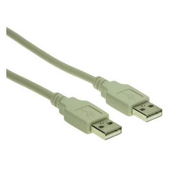 Alcasa 1m USB 2.0 A-A USB-kabel USB A Gr&aring;