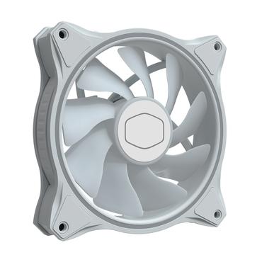 Cooler Master MasterFan MF120 HALO 3in1 - White Edition - lådfläkt