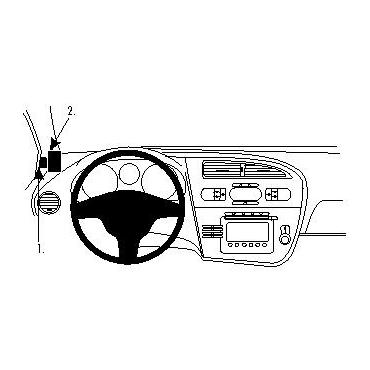 Brodit ProClip Left mount - montering för mobiltelefon