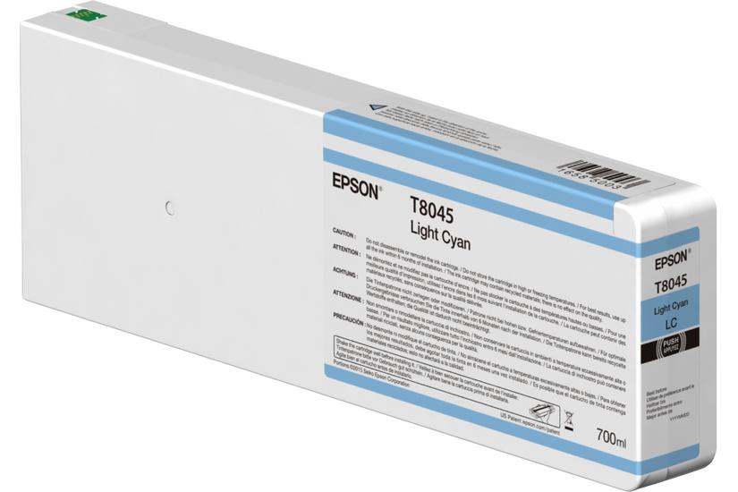 Epson T8045 - lys cyan - original - bl&aelig;kpatron