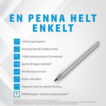HP - digitalpen - naturligt sølv