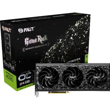 Palit GeForce RTX 4090 GameRock Grafikkort - 24GB GDDR6X - NVIDIA RTX 4090 - PCI Express 4.0