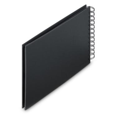 Hama 00009833 fotoalbum og arkbeskyttelse Sort 50 ark 10 x 15 Spiral indbinding