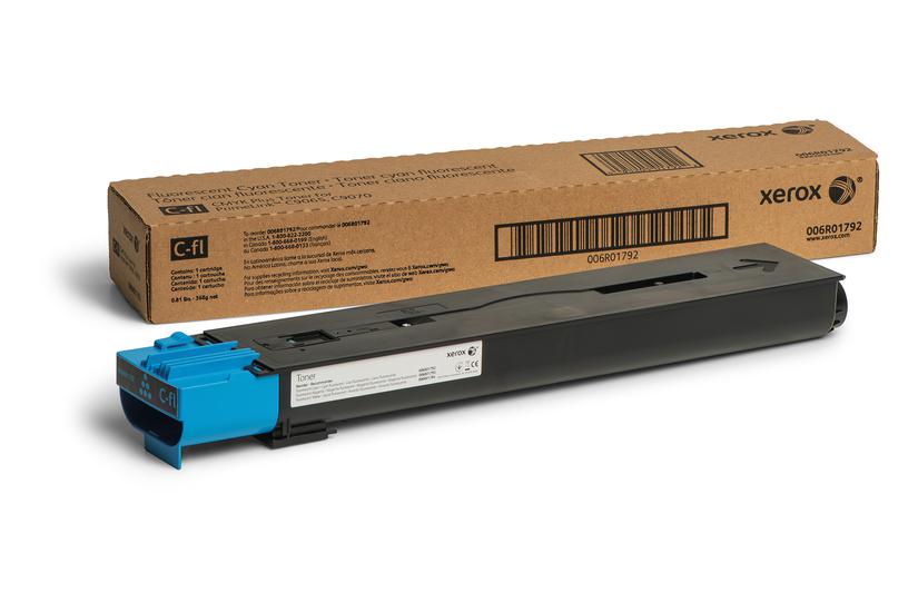 Xerox - fluorescerande cyan - original - tonerkassett