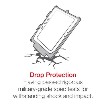 RAM Mounts RAM-GDS-SKIN-SAM78-NG tablet etui 31,5 cm (12.4") Cover Sort