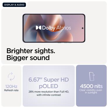 Motorola moto g86 5G 16,9 cm (6.67") Dual SIM Android 15 USB Type-C 8 GB 256 GB 5200 mAh Violet