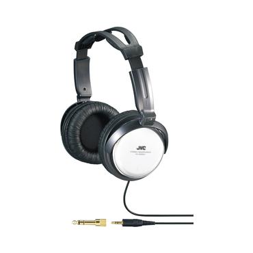 JVC HA-RX500-E Hovedtelefoner Ledningsført Headset Musik Sort, Hvid