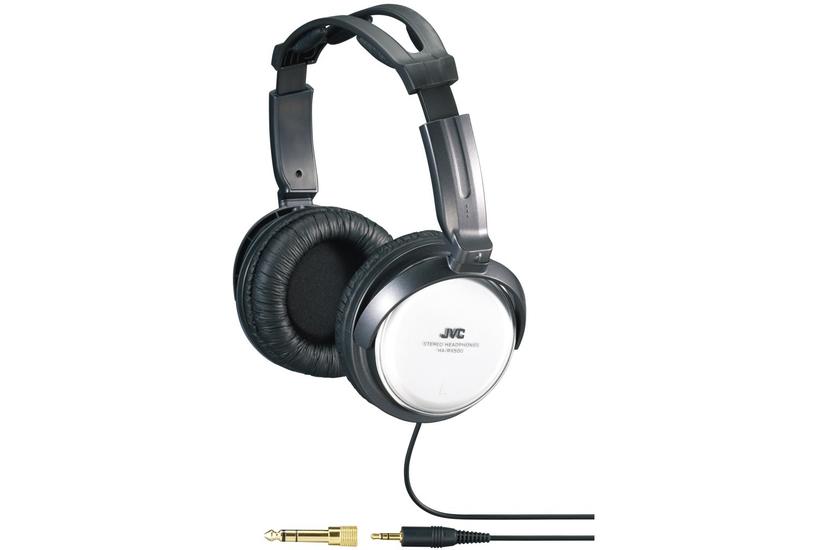 JVC HA-RX500-E Hovedtelefoner Ledningsført Headset Musik Sort, Hvid