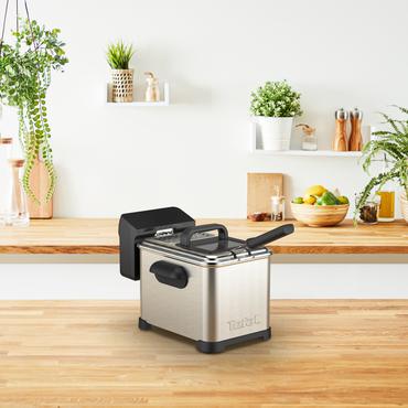 Tefal Family Pro FR507D Enkelt 4 L Enkeltstående 2400 W Frituregryde Rustfrit stål