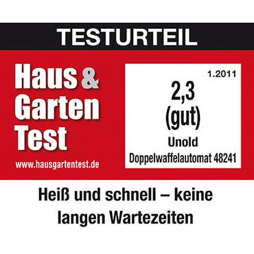 UNOLD 48241 - v&aring;ffelj&auml;rn - silver