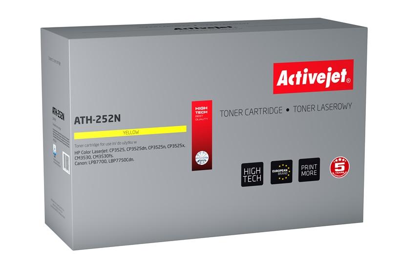 Activejet tonerpatron ATH-251N (erstatning HP 504A CE251A, Canon CRG-723C; Supreme; 7000 sider; blå)