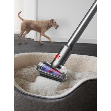 Dyson V12 Slim Absolute 2-i-1 stangst&oslash;vsuger Batteri Dry Hygiejnefilter Posel&oslash;s Nikkel, Lilla