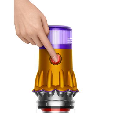 Dyson V12 Slim Absolute 2-i-1 stangst&oslash;vsuger Batteri Dry Hygiejnefilter Posel&oslash;s Nikkel, Lilla